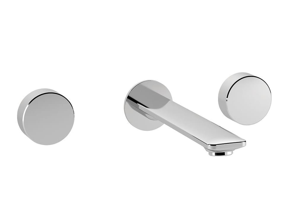 Настенный смеситель для раковины с 3 отверстиями JAQUAR Laguna ARCH-00004597 - Вид №2