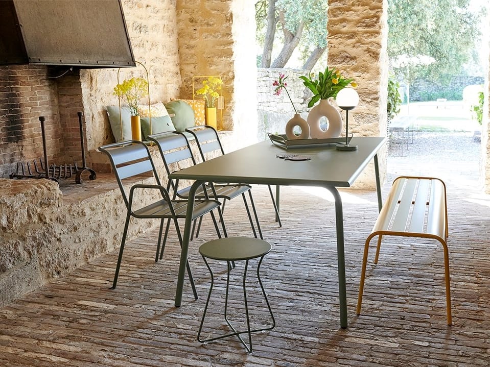 Стальной низкий садовый стул Fermob Cocotte ARCH-00065563 - Вид №1