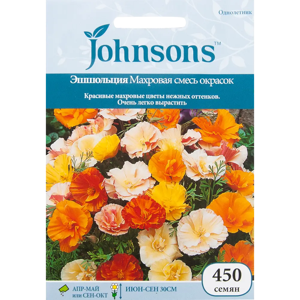 Эшшольция махровая смесь окрасок 450 шт. 82450134 STLM-2172380 JOHNSONS 