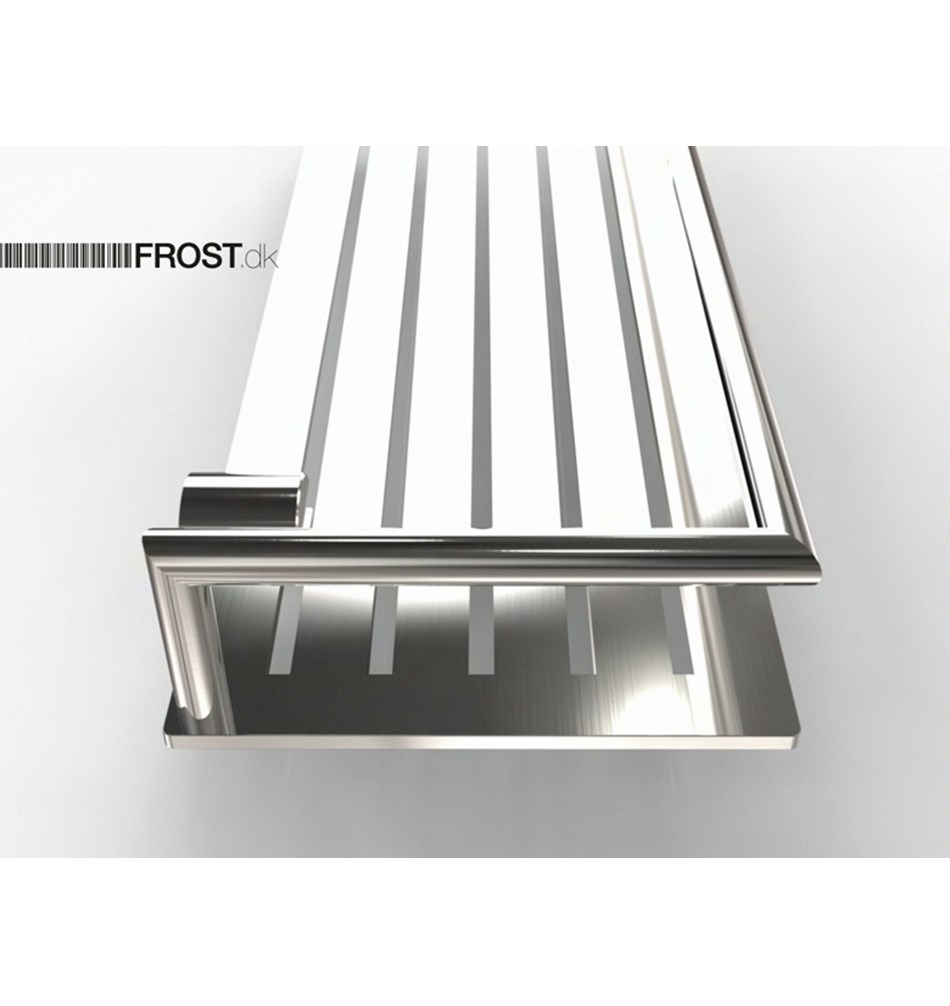 FROST Полка для душа 1, 20см » полированная. Нержавеющая сталь Полированный O1937  - Вид №1