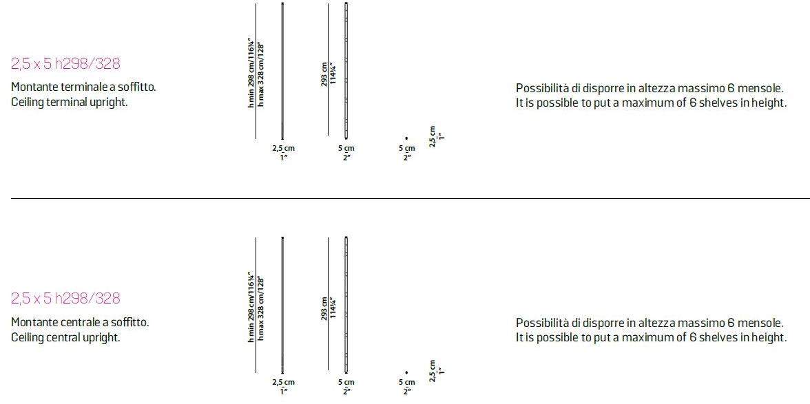 BAXTER Настенный книжный шкаф из металла Libelle sun-id-1502916 - Вид №7