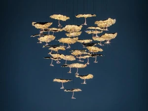 Catellani & Smith Светодиодная подвесная лампа Luci d'oro Cgm35cl