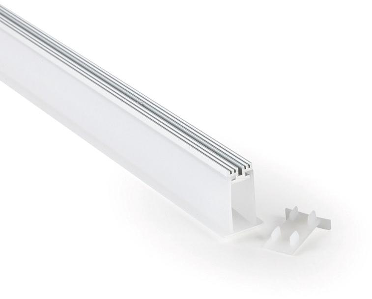 EGOLUCE Встраиваемый алюминиевый потолочный светильник led с системой rgb Linea 6617 / 6618 - Вид №3