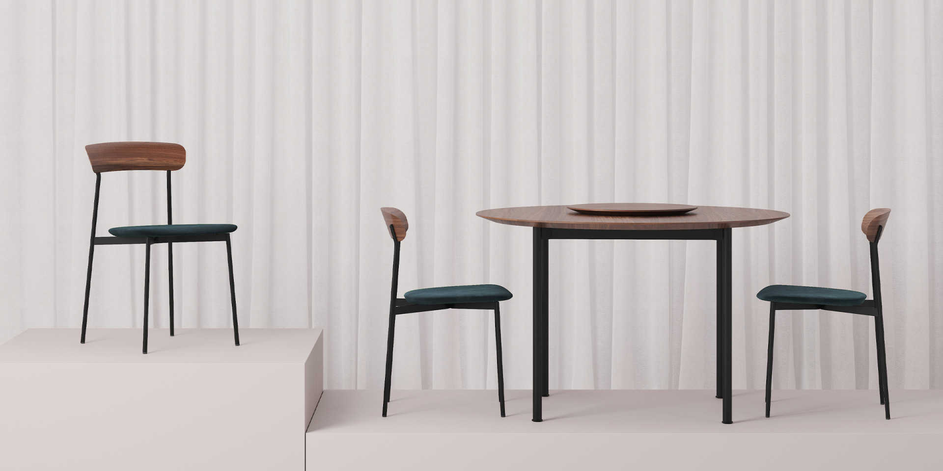 Обеденный стол Crawford 2 Stellar Works CR-T410-1200
CR-T410-1600 - Вид №3