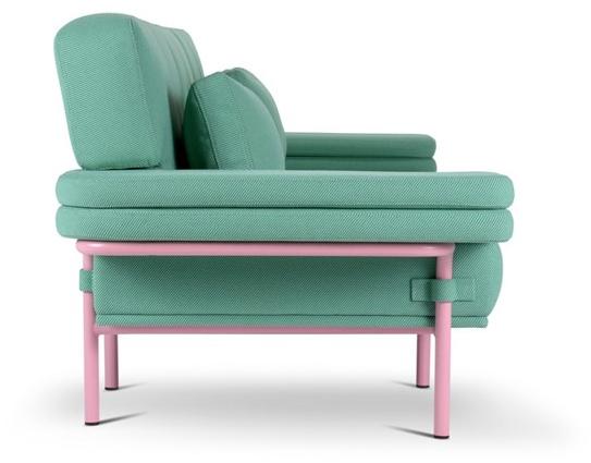 Adrenalina 3-х местный тканевый диван Leo sun-id-1418442 - Вид №3