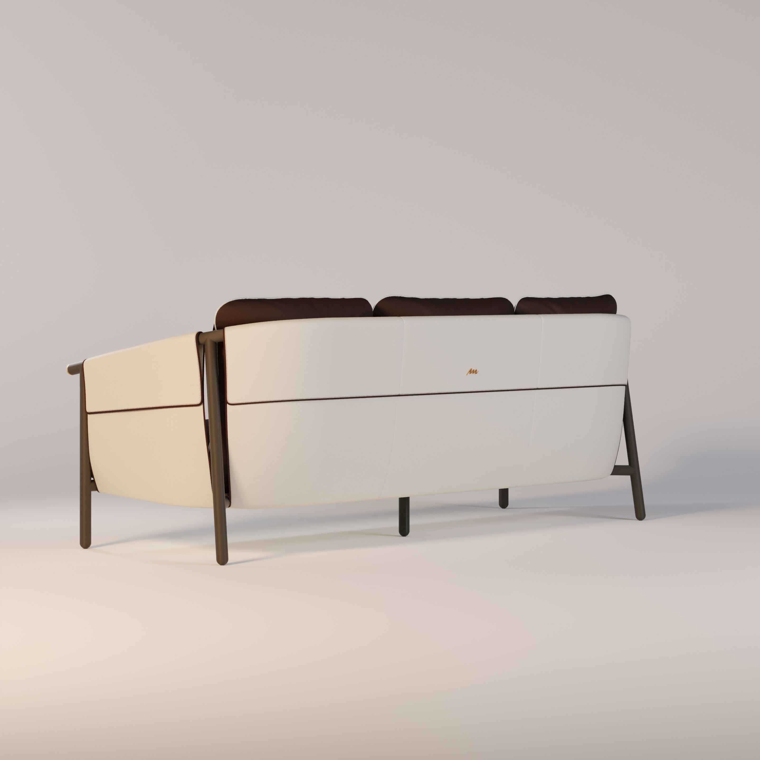 3-местный тканевый садовый диван Myface Селин ARCH-00066597 - Вид №1