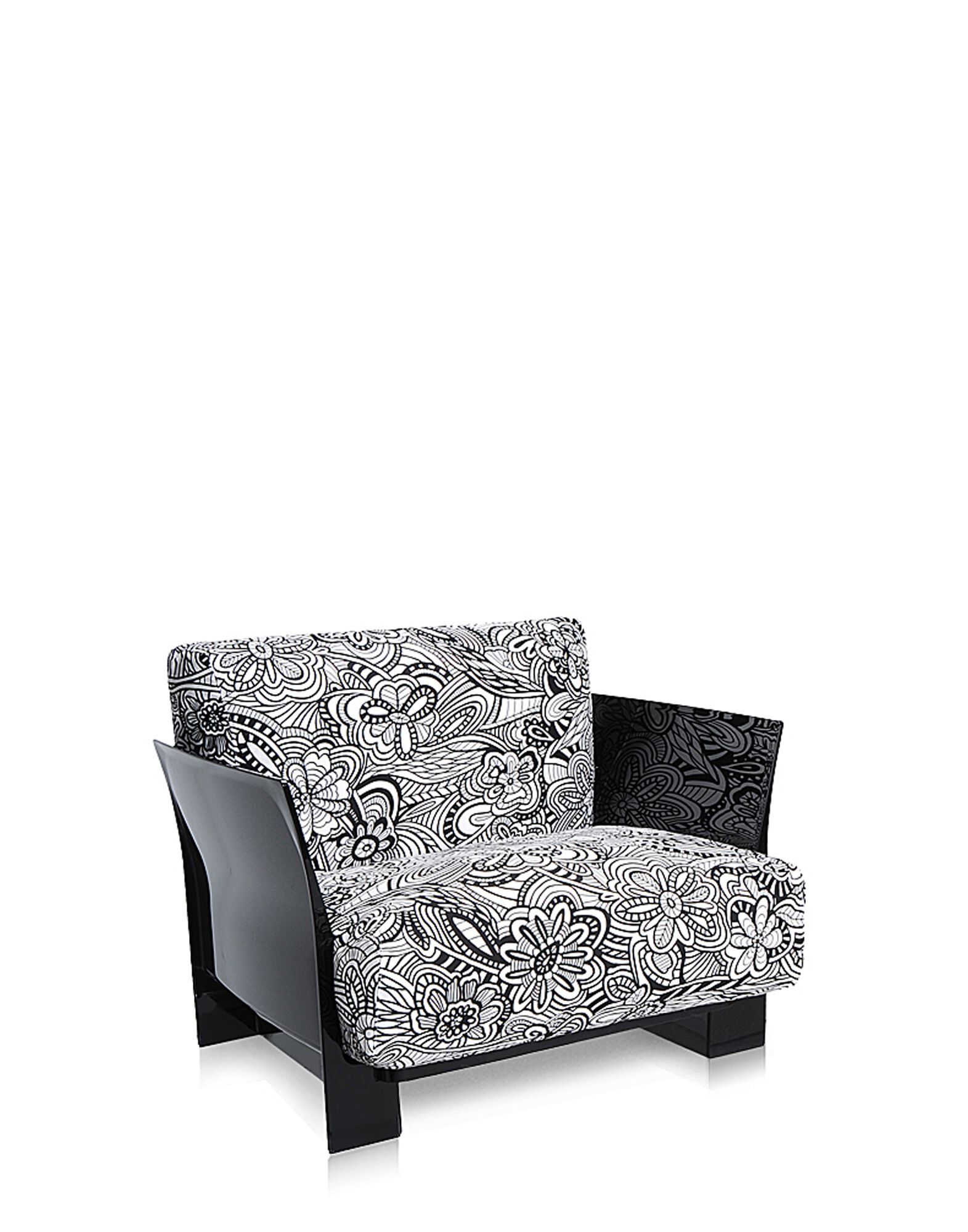 Съемное кресло из хлопка с подлокотниками Kartell POP MISSONI ARCH-00060292 - Вид №7