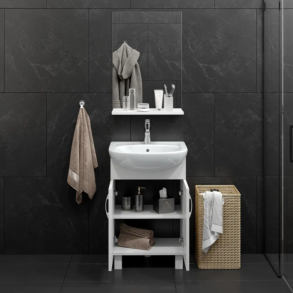 Тумба Santreyd Эрика для ванной с раковиной 60 см 87681489 STLM-0074860 - Вид №3