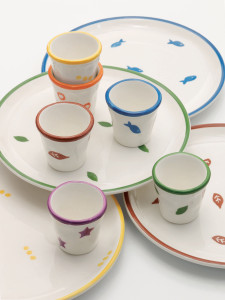 Керамическая десертная тарелка