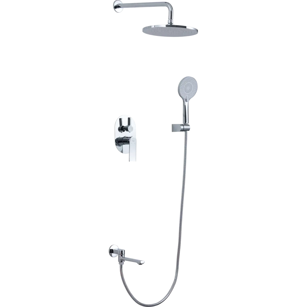 Душевая система Frap Arne F71204 скрытого монтажа цвет хром STLM-2203533