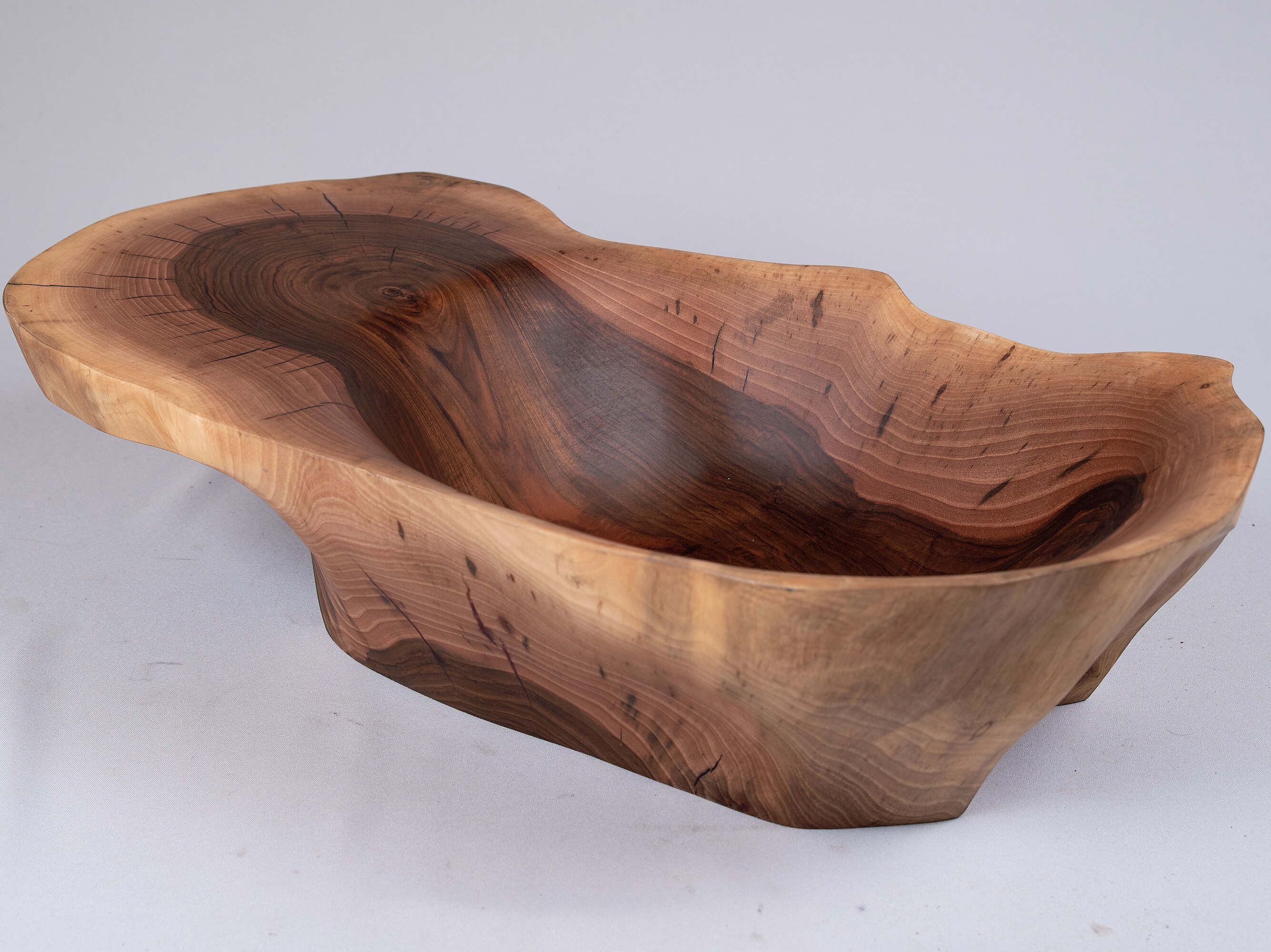 Твердая деревянная раковина / умывальник Logniture Banik ARCH-00025167 - Вид №8