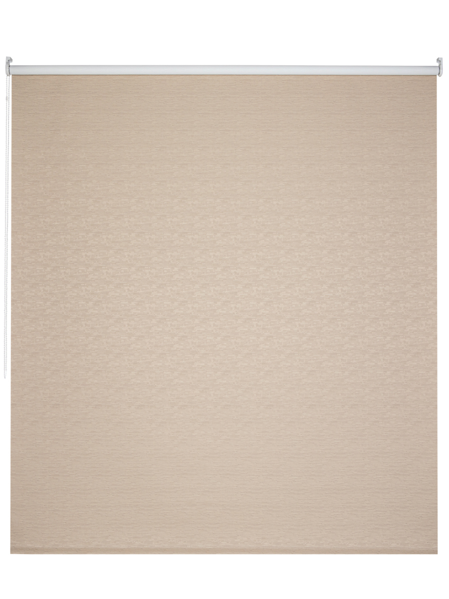 Santreyd Рулонная штора блэкаут бежевая 180×175 см с полным затемнением 82023929 STLM-0017826