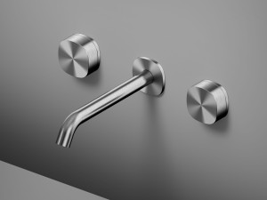 Смеситель для раковины из нержавеющей стали с 3 отверстиями