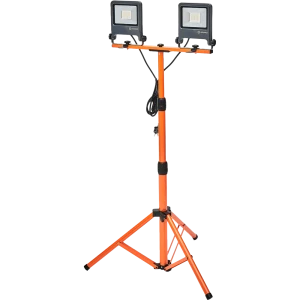 Прожектор светодиодный уличный Ledvance Work Light 2x30 Вт 4000K IP65 на треноге, нейтральный белый свет