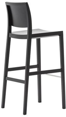 Andreu World Барный стул высокий деревянный Duos Bq2756 - Вид №1