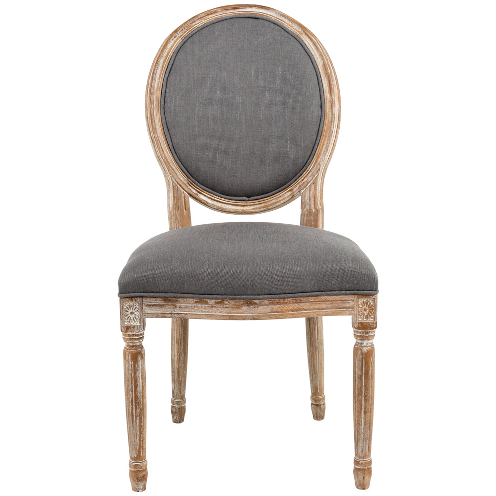 3113005 Стул «Луи / Туманная луна» (лен, лесной орех) Object Desire 