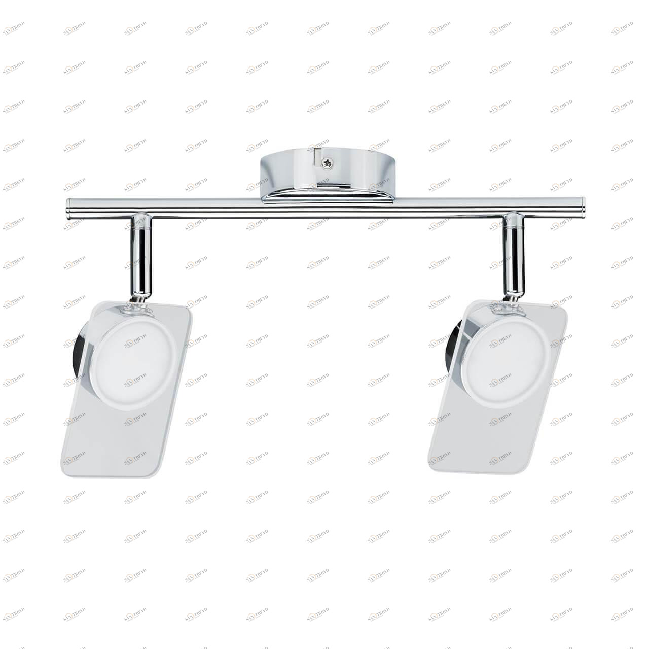 Спот потолочный светодиодный на 2 лампы хром Window 66667 PAULMANN WINDOW 00-3891742 Хром 