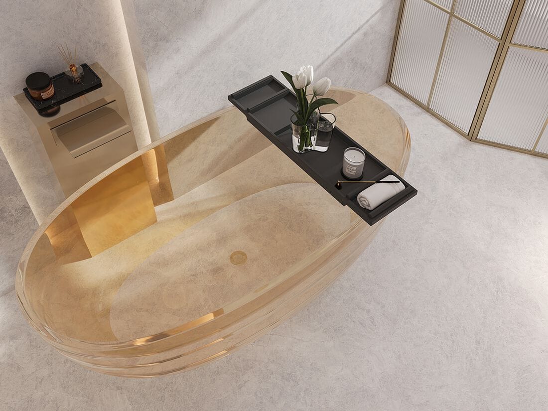 Мраморный пол / покрытие GANI MARBLE TILES CENERE DI PESCE ARCH-00043237 - Вид №1