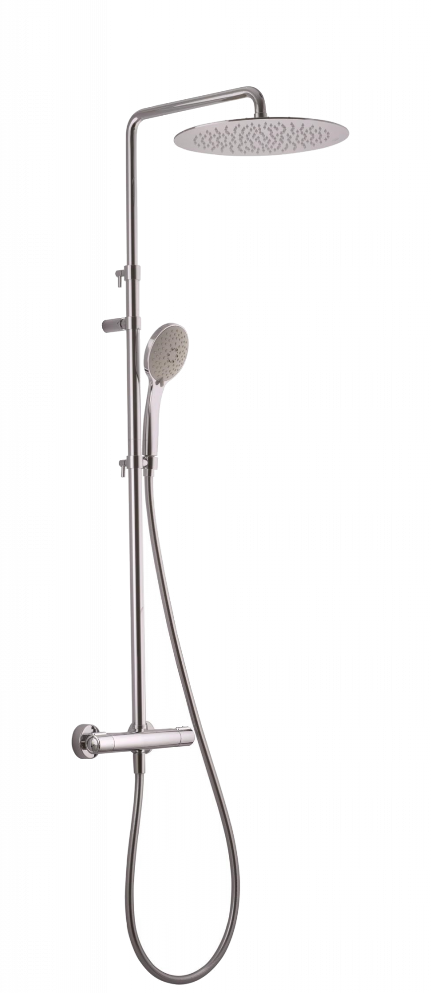 01-1847-N-CR CARIMALI Риголетто телескопическая, душевая лейка MySlim с возможностью осмотра 