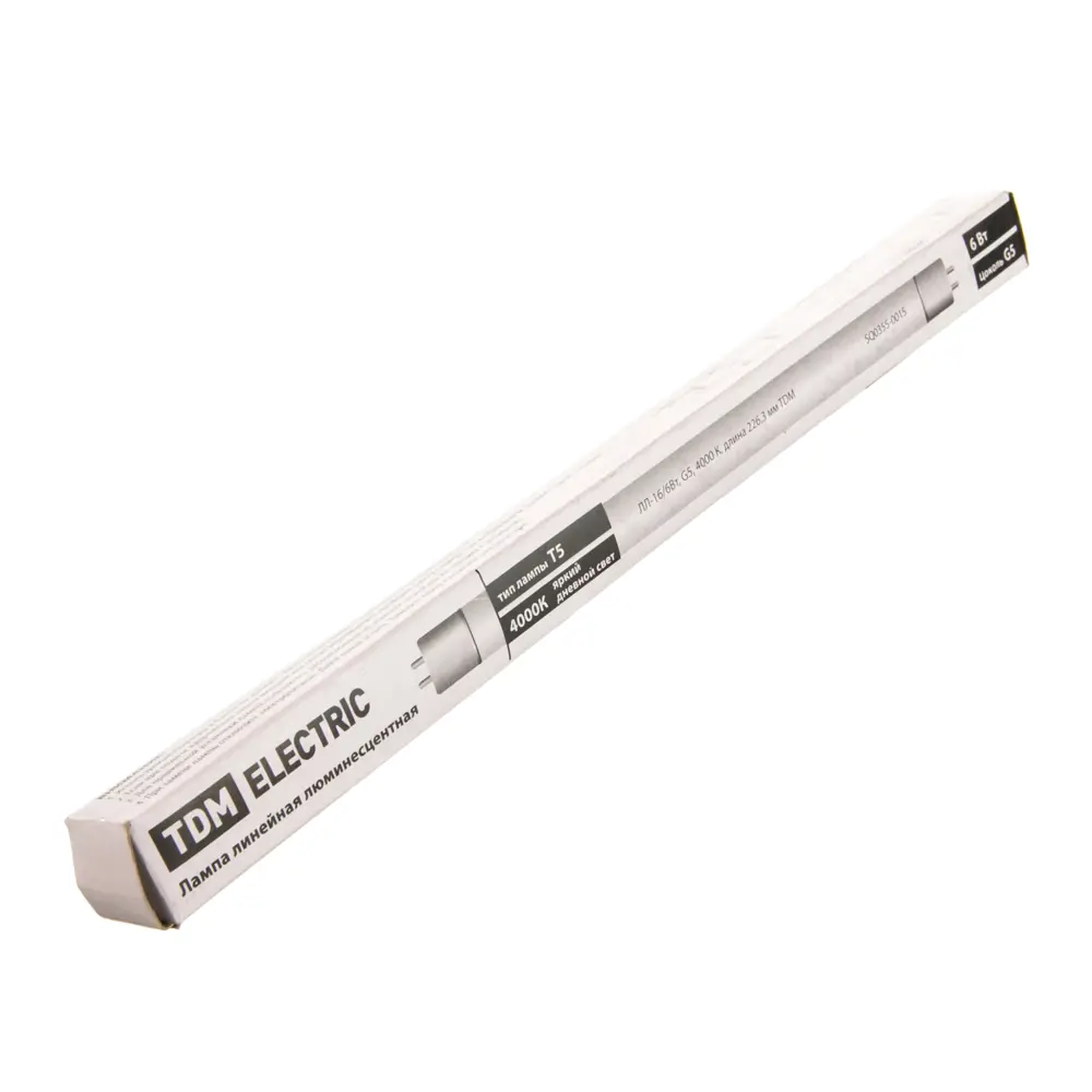 Лампа люминесцентная TDM T5 226 мм 6 Вт свет дневной 15650452 STLM-2145739 TDM ELECTRIC  - Вид №2