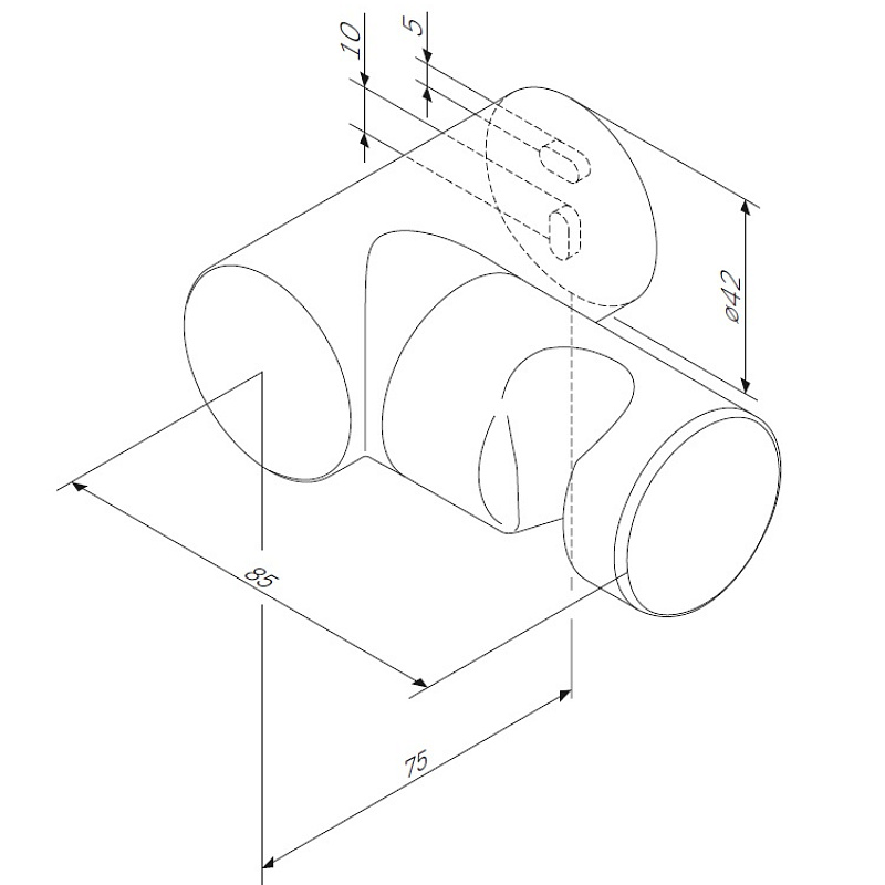 F0500864 Держатель для душа AM.PM  - Вид №2