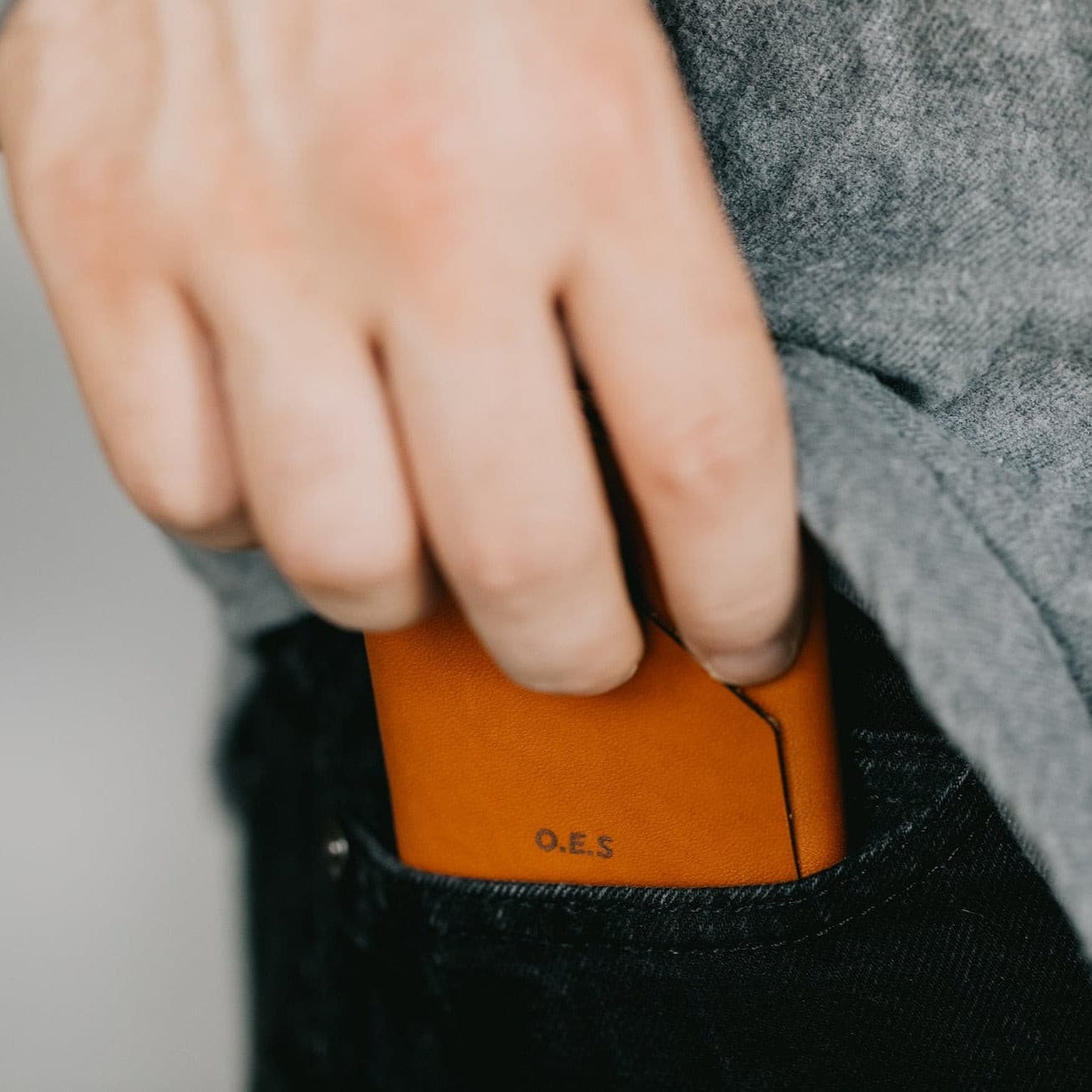 W103WHIS Денежный кошелек - виски Wingback  - Вид №6