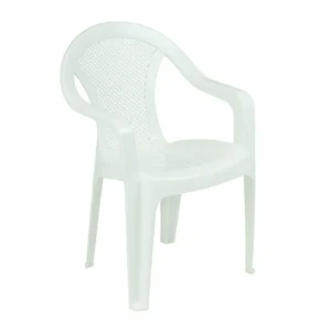 Кресло садовое «Румба» белое, 400x790x390 мм, пластик