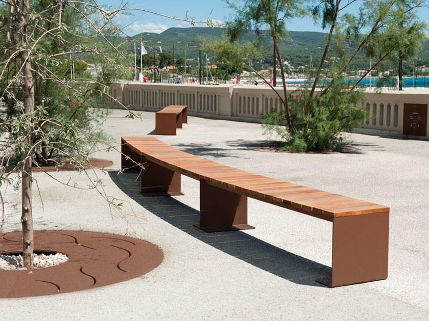 CYRIA Изогнутая скамья без спинки sun-id-1507582 - Вид №1