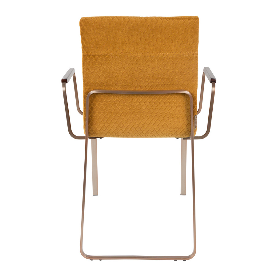 Кресло Flor оранжевое Dutchbone 1200130 - Вид №7