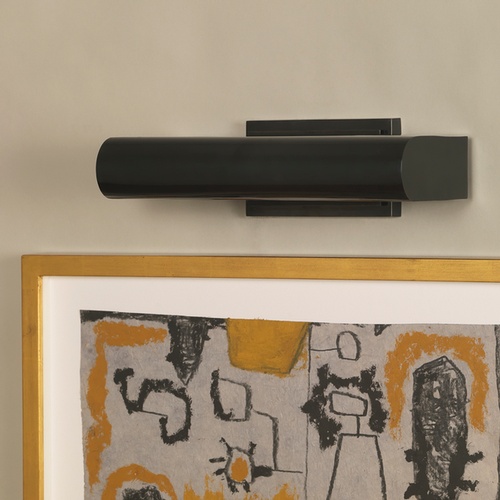 WA0299.BZ Подсветка для картин/стеллажа H: 9,5 cm W: 31,8 cm D: 16,5 cm Vaughan Designs 