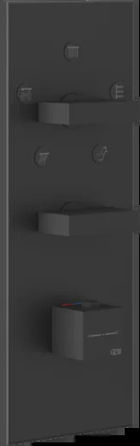 Смеситель для душа 43032 299 Gessi Inverso МАТОВО-ЧЕРНЫЙ