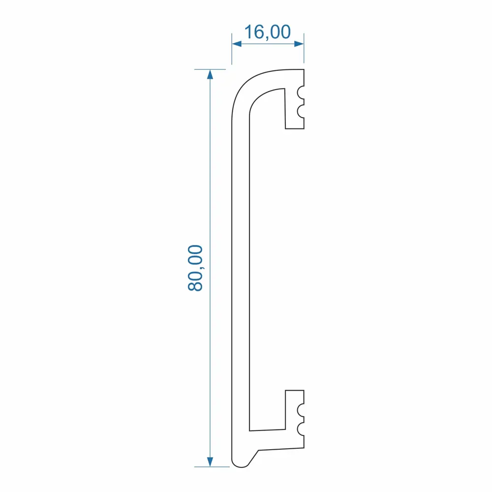 Плинтус напольный ATRIUM РМ - элегантное завершение интерьера 88379790 STLM-0890447 - Вид №4