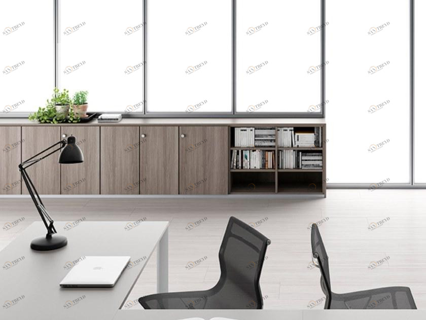 Citterio Низкий офисный шкаф для хранения вещей с распашными дверцами sun-id-1384954