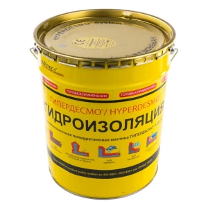 Мастика гидроизоляционная полиуретановая Alchimica Гипердесмо Классик 25 кг серый 13213355 STLM-2096529