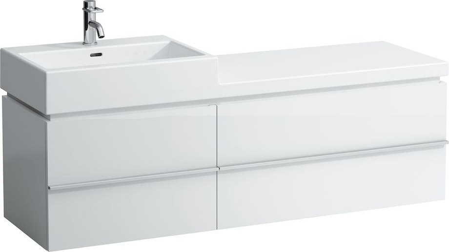 H4013920754751 Шкафчик под раковину с 2 ящиками, компактный сифон для ассиметричной раковины 818436 (1 ящик 600 и 1990) LAUFEN PRO