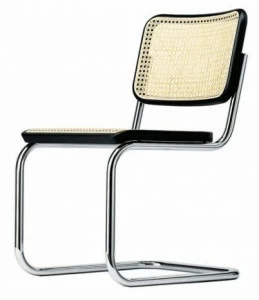 Thonet Консольный стул с сиденьем и спинкой из индийской трости S 32 / s 64