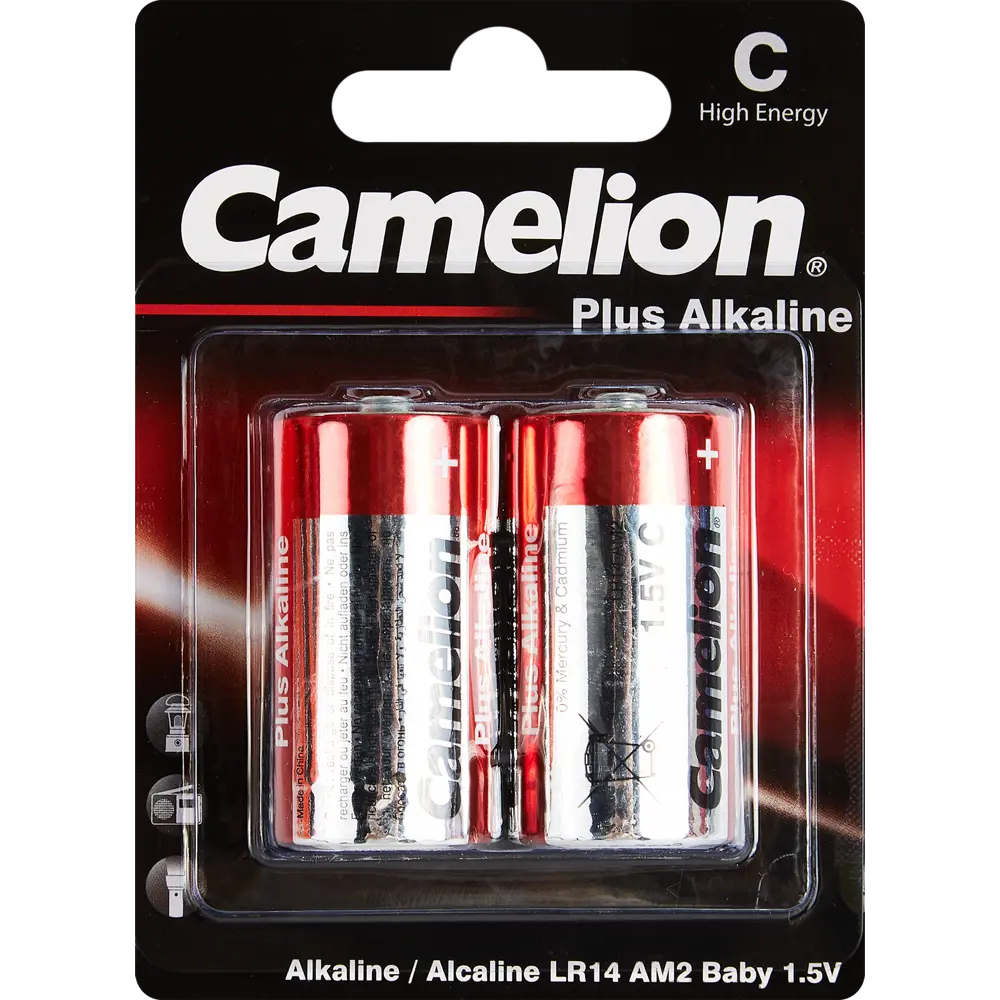 Алкалиновые батарейки Santreyd LR14 для мощных устройств 89350640 STLM-1494685