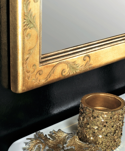 8017 Tifernoit Декорированная композиция для ванной комнаты сусальным золотом Bagno  - Вид №2