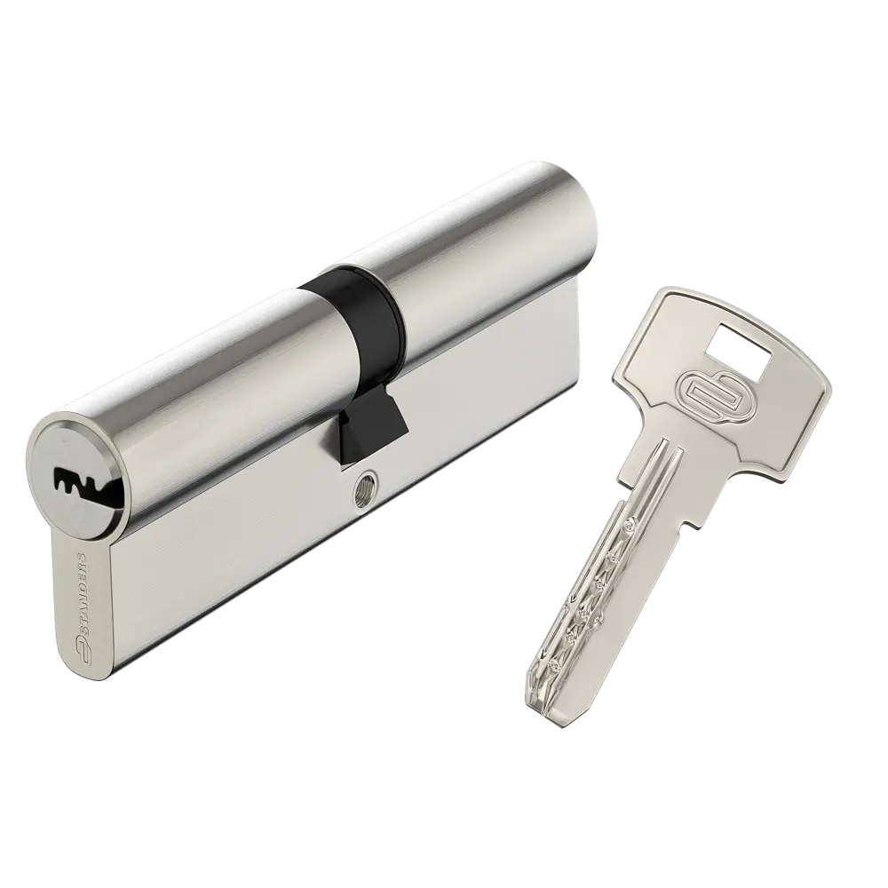 Цилиндр замка Standers TTAL1-5050CR с хромированным покрытием 82625286 STLM-0032173