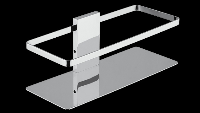 OM137 Полка подвесная для душевой кабины, 25 см. bagno&associati OPTIMA Bagno & Associati