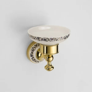 Мыльница керамическая настенная Schein (Германия) SAINE GOLD 7053004VF