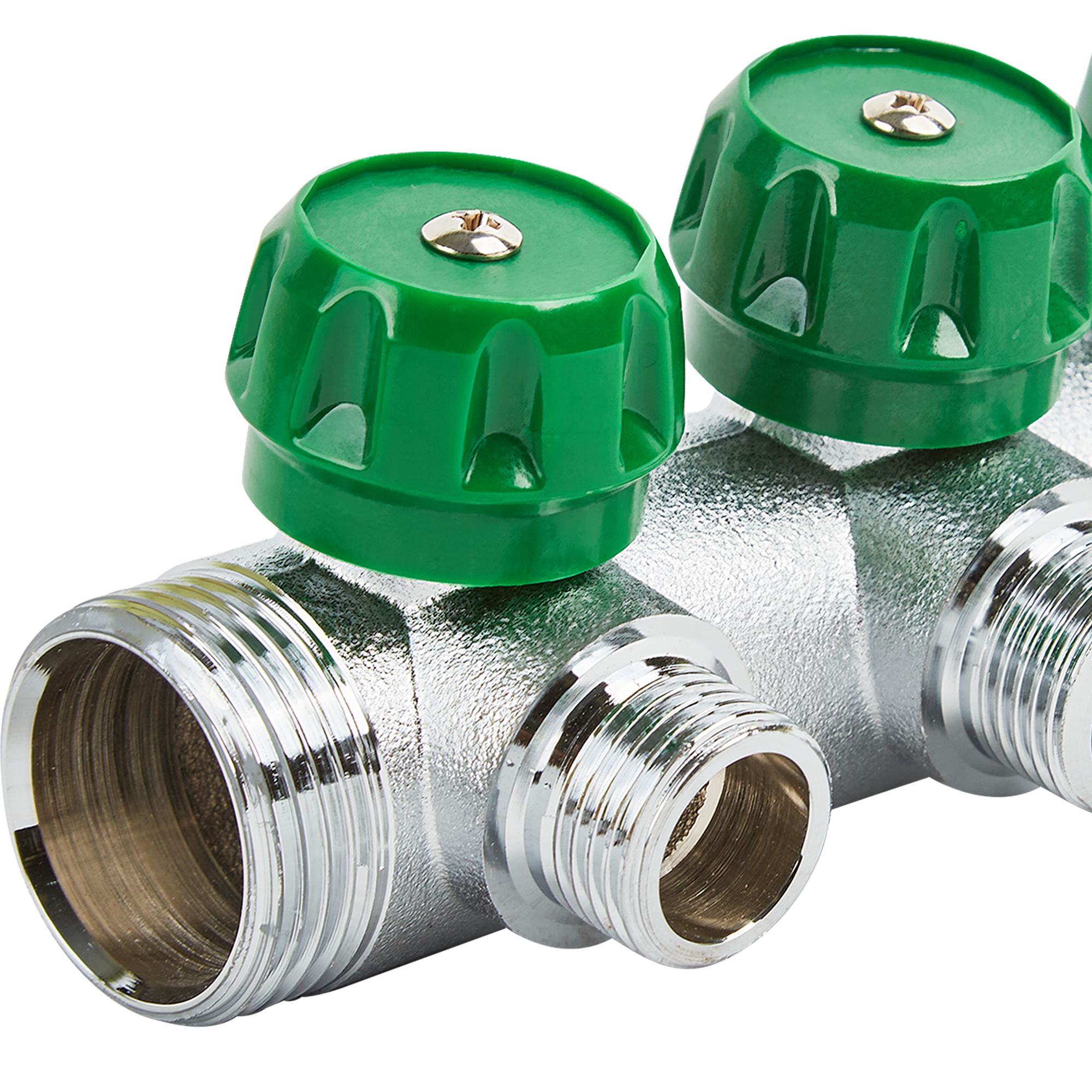 Коллектор распределительный STOUT 3 отвода 1"×1/2" для систем отопления и водоснабжения 84868359 STLM-0056516 - Вид №1