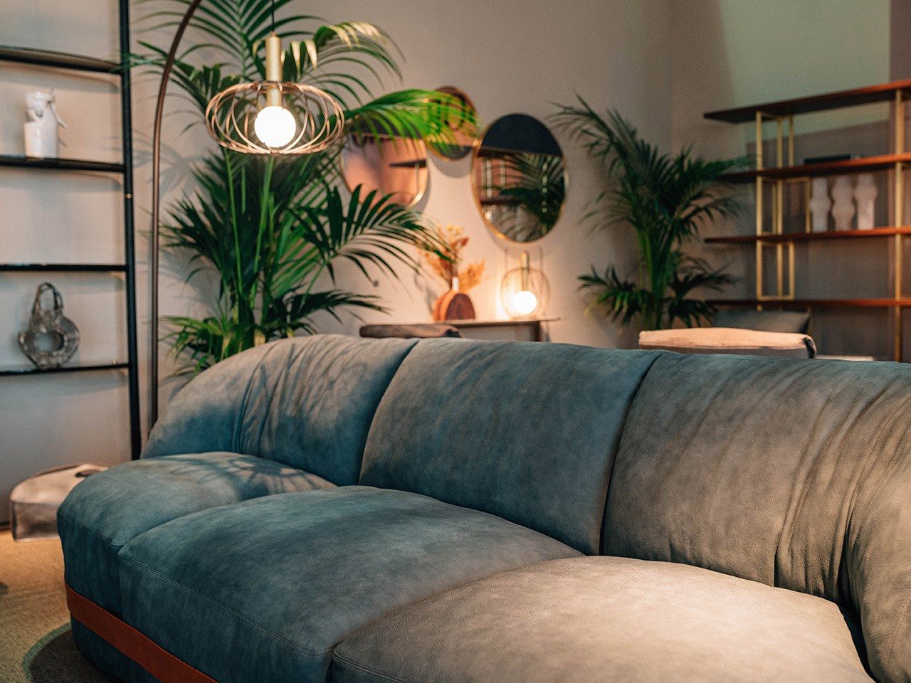 3-местный кожаный модульный диван Borzalino BELT ARCH-00046183 - Вид №3