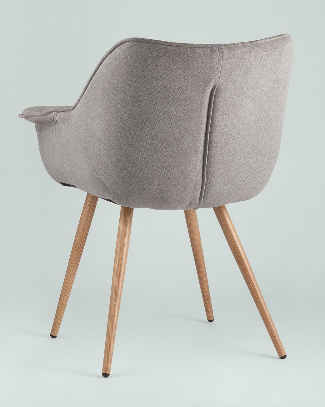 Стул с подлокотниками мягкий серый "Джулиан" STOOL GROUP ДИЗАЙНЕРСКИЕ 00-3881964 Серый  - Вид №3