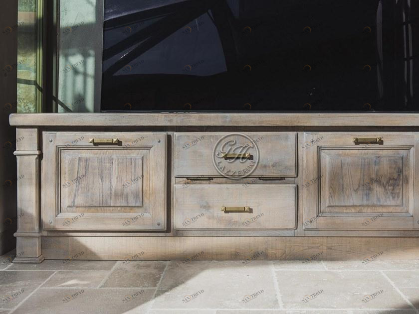 GH LAZZERINI Тумба под телевизор из массива дерева на заказ sun-id-1376269