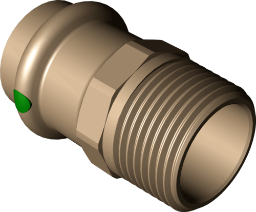 290 764 Модель 2211 Трубопроводные системы  Sanpress  Переходники/​переходные угольники Santreyd  - Вид №2