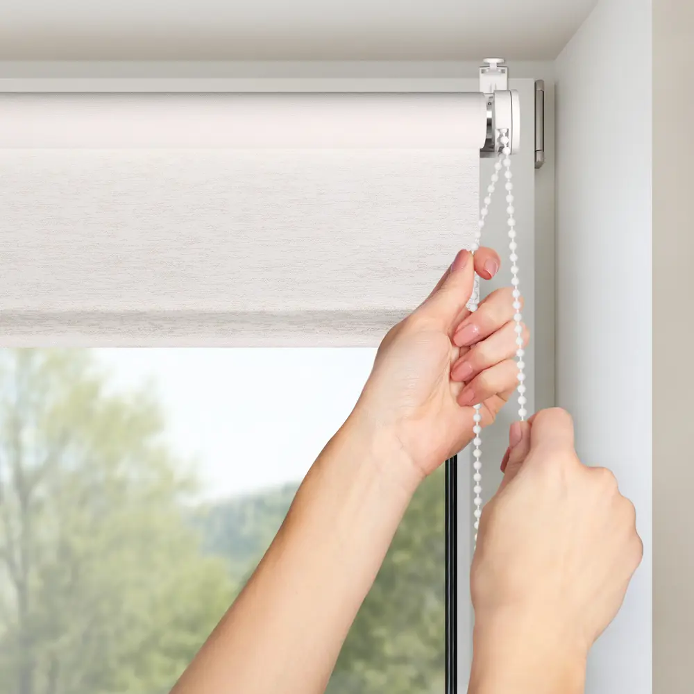 Штора рулонная Shine 60x160 см белая PRAKTO STLM-2157536 - Вид №5