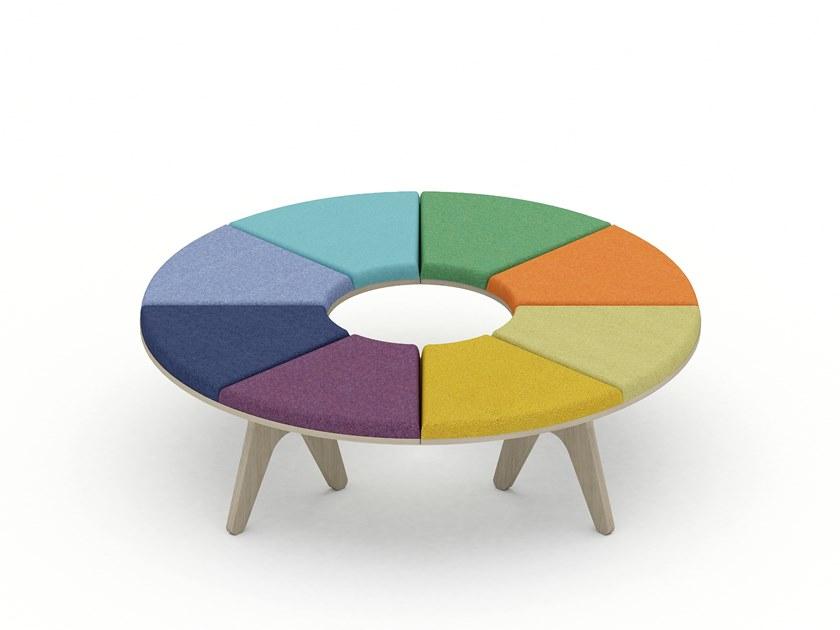 Tuna Ofis Скамья из ткани без спинки sun-id-1467033 - Вид №2