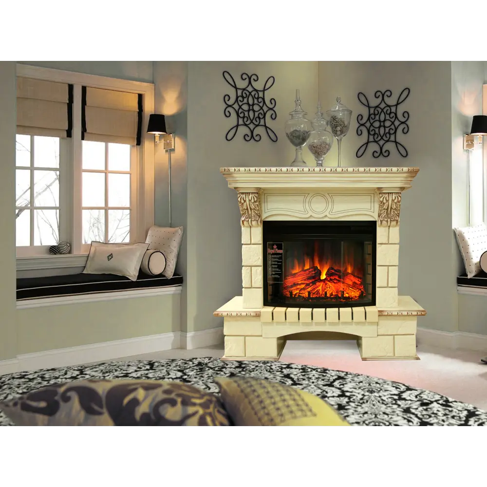 Обрамление Pierre Luxe шампань слоновая кость 82732006 STLM-2082052 ROYAL FLAME  - Вид №2
