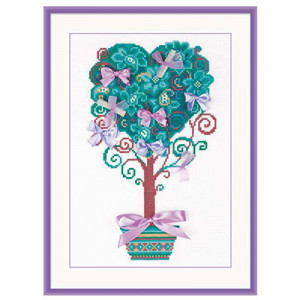 1462 Набор для вышивания Дерево желаний 21 х 30 см RIOLIS Сотвори Сама